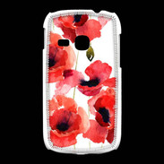 Coque Samsung Galaxy Young Illustration de coquelicots