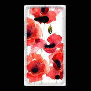 Coque Nokia Lumia 735 Illustration de coquelicots