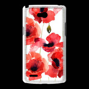 Coque LG L80 Illustration de coquelicots