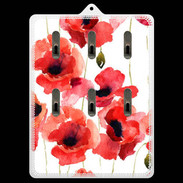 Porte clés Illustration de coquelicots