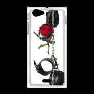 Coque Sony Xpéria J 50 nuances de Grey