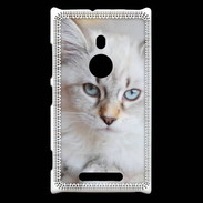 Coque Nokia Lumia 925 Chaton aux yeux bleus