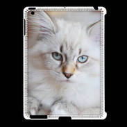 Coque iPad 2/3 Chaton aux yeux bleus