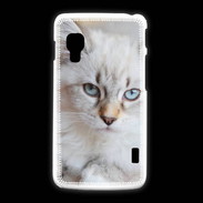 Coque LG L5 2 Chaton aux yeux bleus