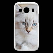 Coque Samsung Galaxy Ace4 Chaton aux yeux bleus