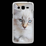 Coque Samsung Core Plus Chaton aux yeux bleus