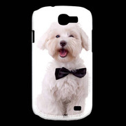 Coque Samsung Galaxy Express Bichon avec noeud papillon