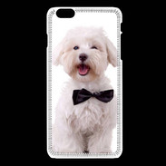 Coque iPhone 6Plus / 6Splus Bichon avec noeud papillon