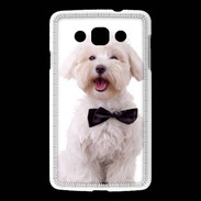 Coque LG L60 Bichon avec noeud papillon