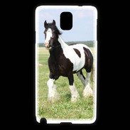 Coque Samsung Galaxy Note 3 Cheval noir et blanc 5