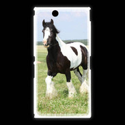 Coque Sony Xpéria Z Ultra Cheval noir et blanc 5
