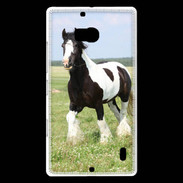 Coque Nokia Lumia 930 Cheval noir et blanc 5