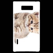 Coque LG Optimus L7 Chaton 150