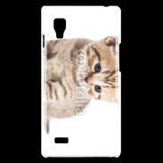 Coque LG Optimus L9 Chaton 150