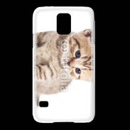 Coque Samsung Galaxy S5 Chaton 150