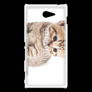 Coque Sony Xperia M2 Chaton 150