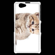 Coque Sony Xperia Z1 Compact Chaton 150