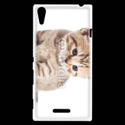 Coque Sony Xperia T3 Chaton 150