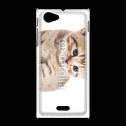Coque Sony Xpéria J Chaton 150