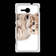 Coque Sony Xpéria SP Chaton 150