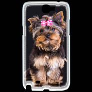 Coque Samsung Galaxy Note 2 Chien Yorkshire 2