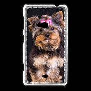 Coque Nokia Lumia 625 Chien Yorkshire 2