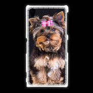 Coque Sony Xpéria Z1 Chien Yorkshire 2