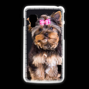 Coque LG L5 2 Chien Yorkshire 2