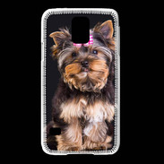 Coque Samsung Galaxy S5 Chien Yorkshire 2