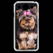 Coque LG G Pro Chien Yorkshire 2