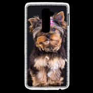 Coque LG G2 Chien Yorkshire 2