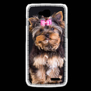 Coque LG L90 Chien Yorkshire 2
