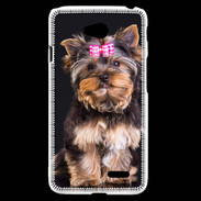 Coque LG L70 Chien Yorkshire 2