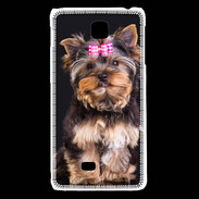 Coque LG F5 Chien Yorkshire 2