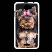 Coque HTC Desire 516 Chien Yorkshire 2