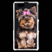 Coque Sony Xperia Z1 Compact Chien Yorkshire 2