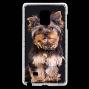 Coque Samsung Galaxy Note Edge Chien Yorkshire 2