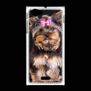 Coque Sony Xpéria J Chien Yorkshire 2