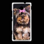 Coque Sony Xpéria SP Chien Yorkshire 2