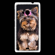 Coque Nokia Lumia 535 Chien Yorkshire 2