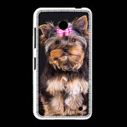 Coque Nokia Lumia 635 Chien Yorkshire 2