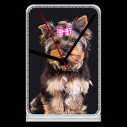 Pendule de bureau Chien Yorkshire 2