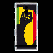 Coque Sony Xperia P Afrique passion