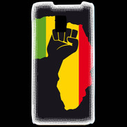 Coque LG P990 Afrique passion