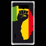 Coque LG Optimus L7 Afrique passion