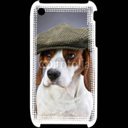 Coque iPhone 3G / 3GS Beagle avec casquette