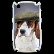 Coque Blackberry 8520 Beagle avec casquette