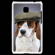 Coque LG Optimus L3 II Beagle avec casquette