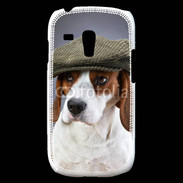 Coque Samsung Galaxy S3 Mini Beagle avec casquette
