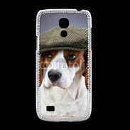 Coque Samsung Galaxy S4mini Beagle avec casquette